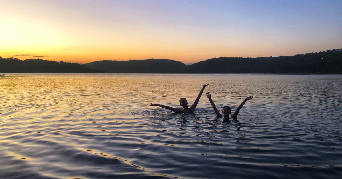 Quand l'eau des lacs est chaude